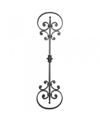 81-BF Barrote forjado para barandillas artísticas