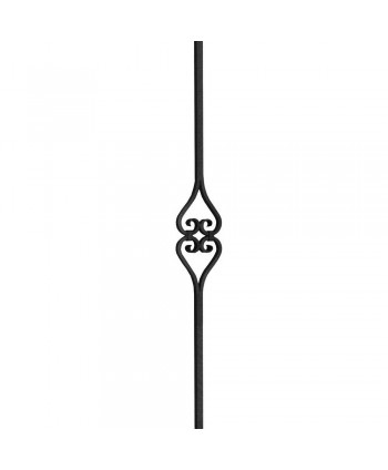 93-BF Barrote forjado para barandillas sencillas