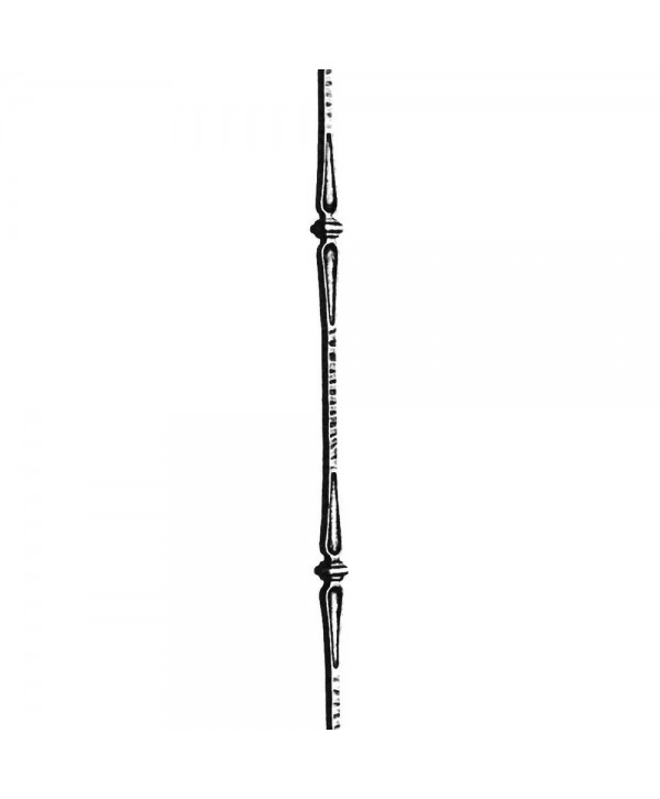 121-BF Barrote forjado para balcones y rejas