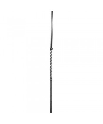 144-BF Balaustre de forja con doble varilla fina