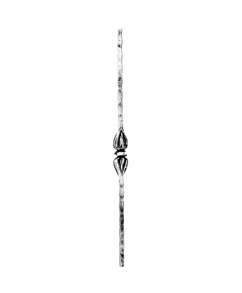 154-BF Balaustre forjado para balcones y barandas