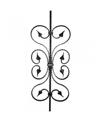159-BF Balaustre de hierro forjado artesanal