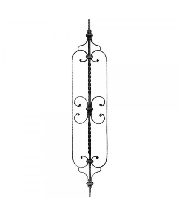 168-BF Barrote clásico de forja tradicional