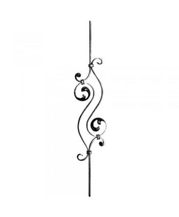 169-BF Balaustre para barandillas modernas de forja