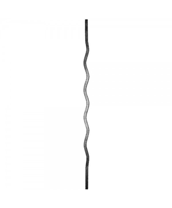 180-BF Barrote de forja tipo culebra para barandas