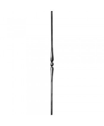 192-BF Balaustre prensado de forja sencilla