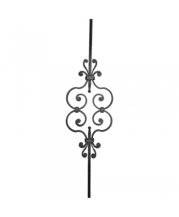 196-BF Barrote para reja de hierro forjado