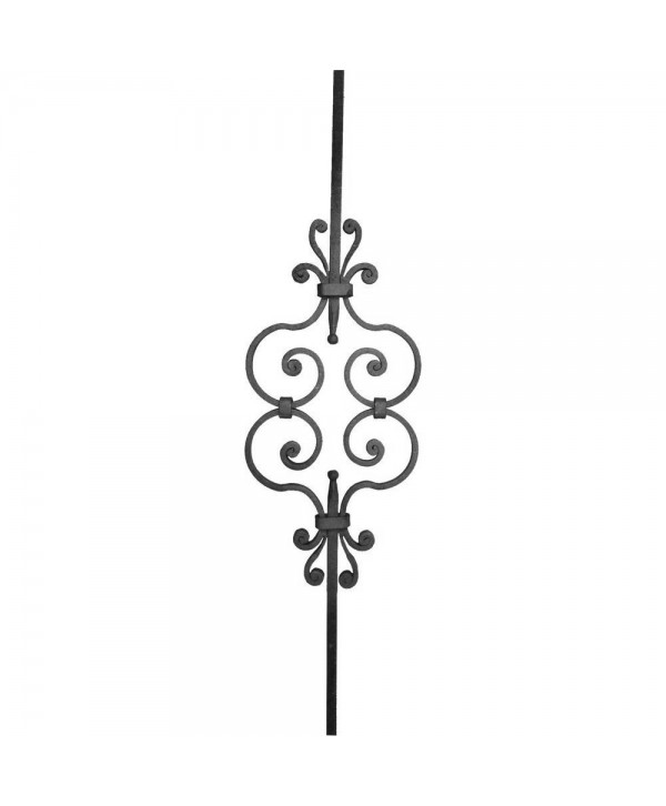 196-BF Barrote para reja de hierro forjado