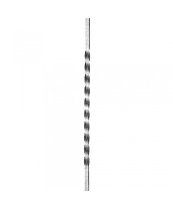 198-BF Barrote retorcido de cuadrado liso