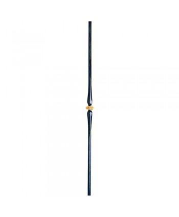 2-BL-S Barrote sencillo de latón y forja