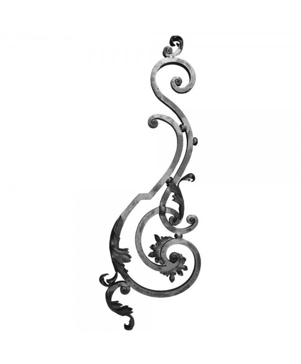 31-ARF Adorno forjado inicial para baranda