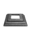 1-BAF Base de forja para tubos y arranques cuadrados