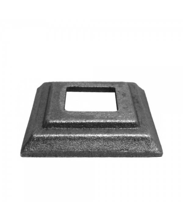 1-BAF Base de forja para tubos y arranques cuadrados