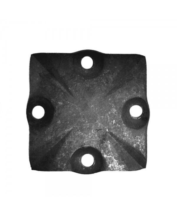 8-BAF Base de forja para barandas y rejas