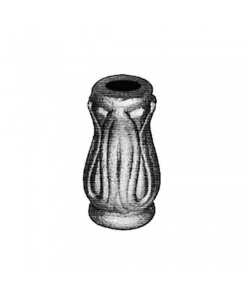 12-MF Macolla base de forja para balaustres redondos