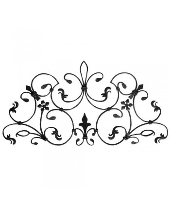 10-AF Adorno mediopunto en hierro forjado