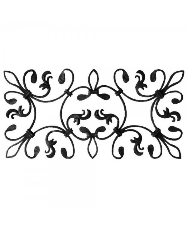 12-AF Adorno de forja artística para cancelas