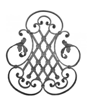 18-AF Adorno grande forja para cancelas