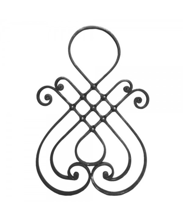33-AF Adorno forjado a mano para cancelas y rejas