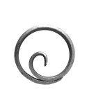 56-AF Adorno de forja en forma de espiral