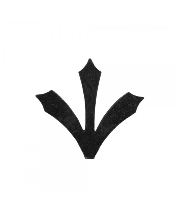 59-AF Adorno de chapa para decorar rejas y puertas