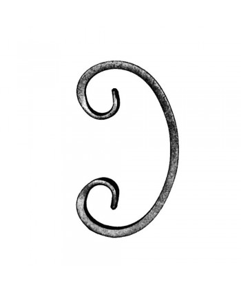 60-AF C de forja para trabajos de cerrajería y decoración