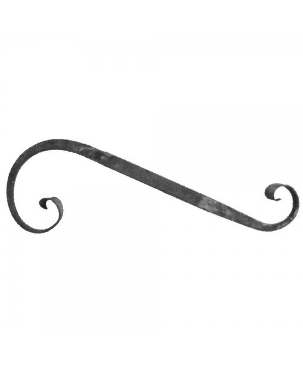 73-AF Rizo forjado al canto para reja castellana