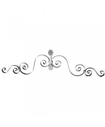 81-AF Adorno de forja para parte superior de rejas