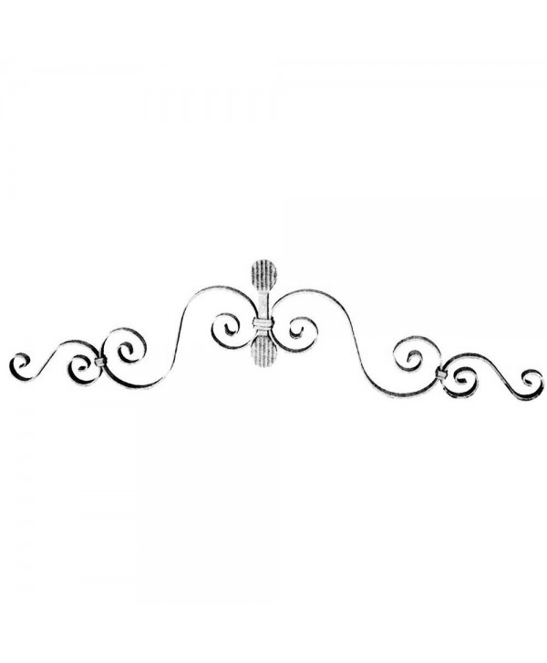 81-AF Adorno de forja para parte superior de rejas