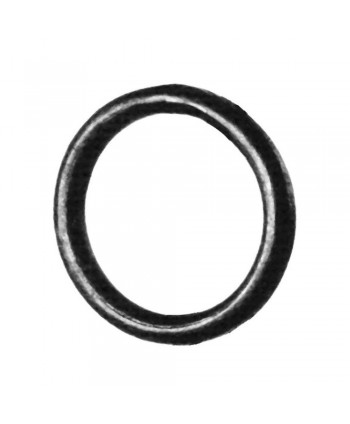 86-AF Aro de barra redonda lisa y maciza en forja