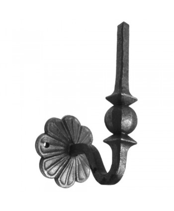 87-AF Soporte para barrote de forja en lateral de escalera