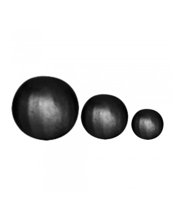 92-AF Bola redonda lisa de forja artística