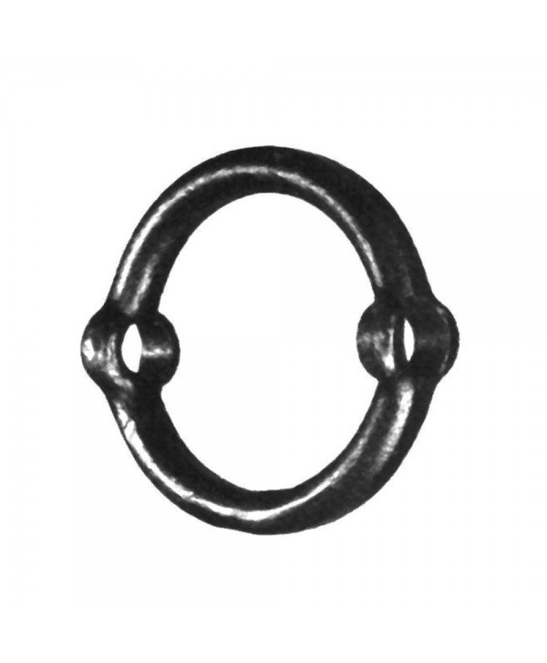 96-AF Aro de forja con agujero pasante para barrote