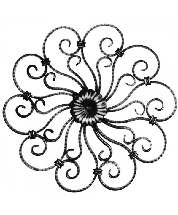 132-AF Adorno grande forja para cancelas y rejas