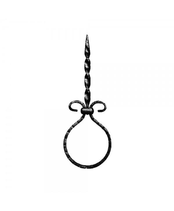 134-AF Adorno de forja para acoplar en barrotes de rejas