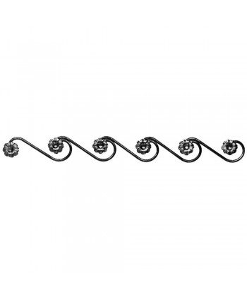 141-AF Adorno para cenefas de hierro forjado