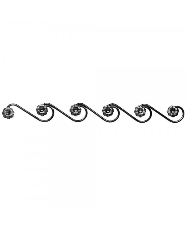 141-AF Adorno para cenefas de hierro forjado