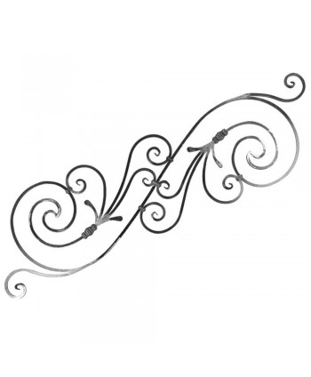 171-AF Adorno grande forja para barandas y balcones