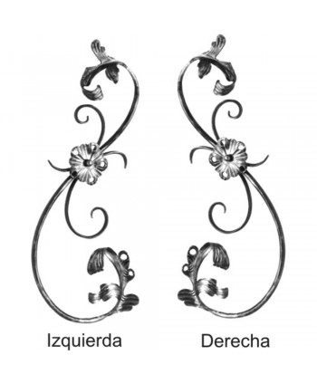 175-AF Adorno forjado para cancelas y rejas