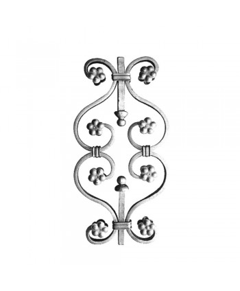 184-AF Adorno de forja para balcones y puertas