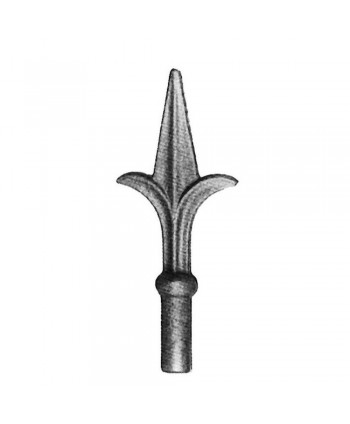 7-LF Punta de lanza de forja modelo clásico