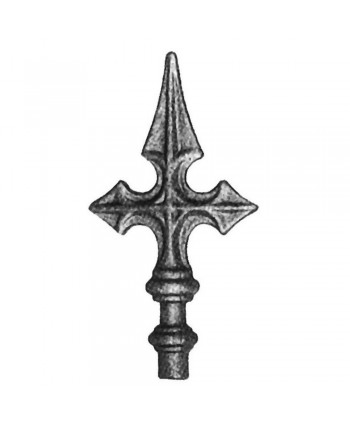 9-LF Punta de lanza de hierro forjado