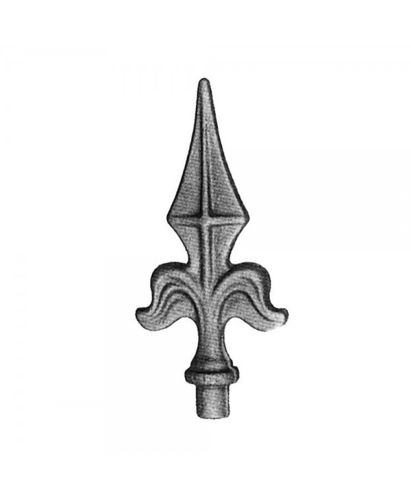 11-LF Flecha de hierro forjado para rejas y verjas