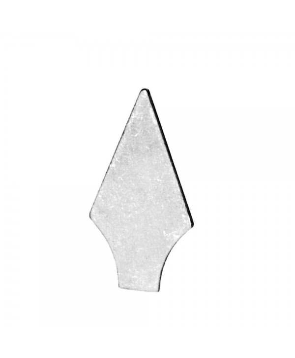 26-LF Lanza de chapa sencilla para verjas