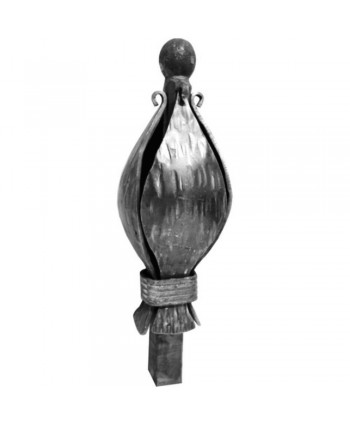 5-REF Remate ornamental de forja para barandas