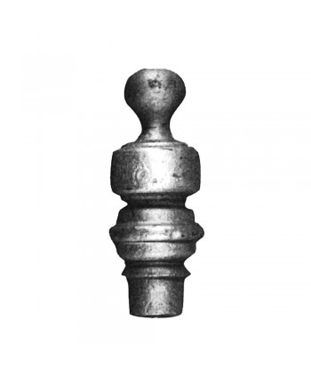 8-REF Remate ornamental de hierro forjado