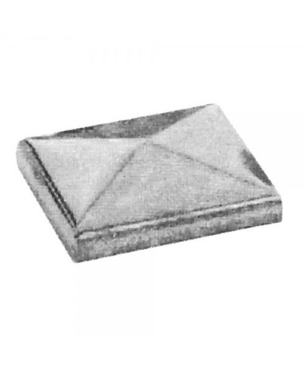 10-REF Tapatubos en chapa para postes de verjas y tubos