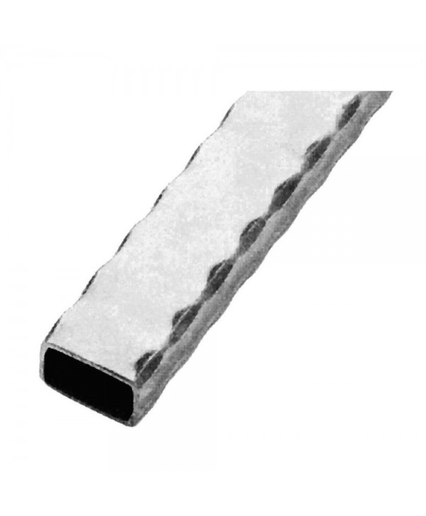 13-PS Tubo hueco forjado con las esquinas machacadas