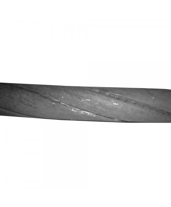 14-PS Barra redonda maciza forjada con raya alrededor