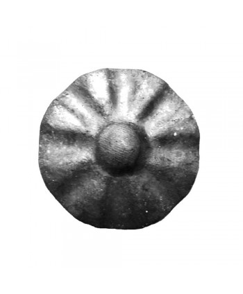 10-RF Roseta de hierro forjado para rejas y verjas